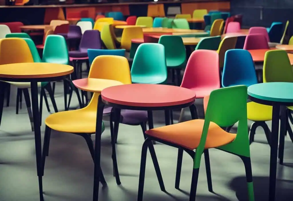 Vibrant, playful chairs perfect for adding fun and personality to your home or office space.