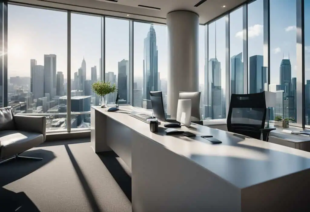 real estate office interior design