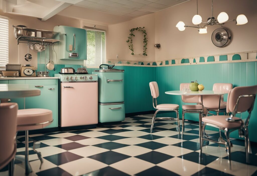 retro kitchen design