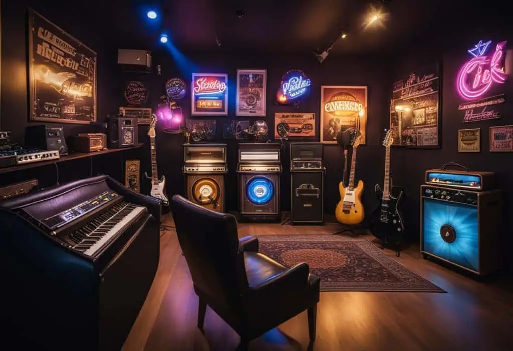 rock n roll interior design