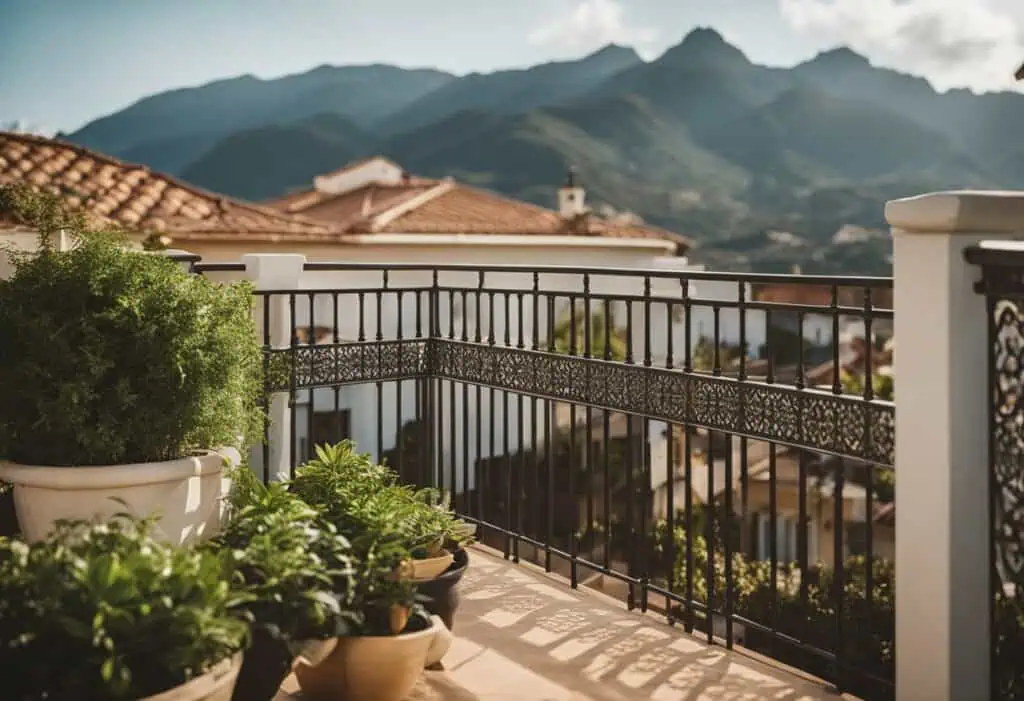 roof design for balcony