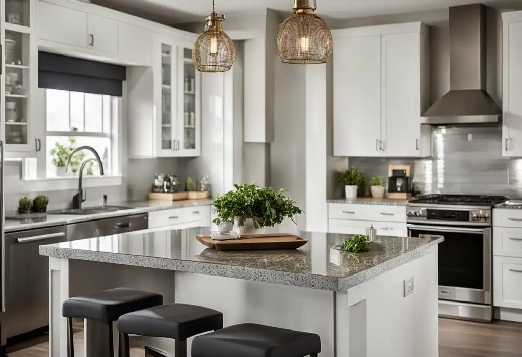 room and kitchen design
