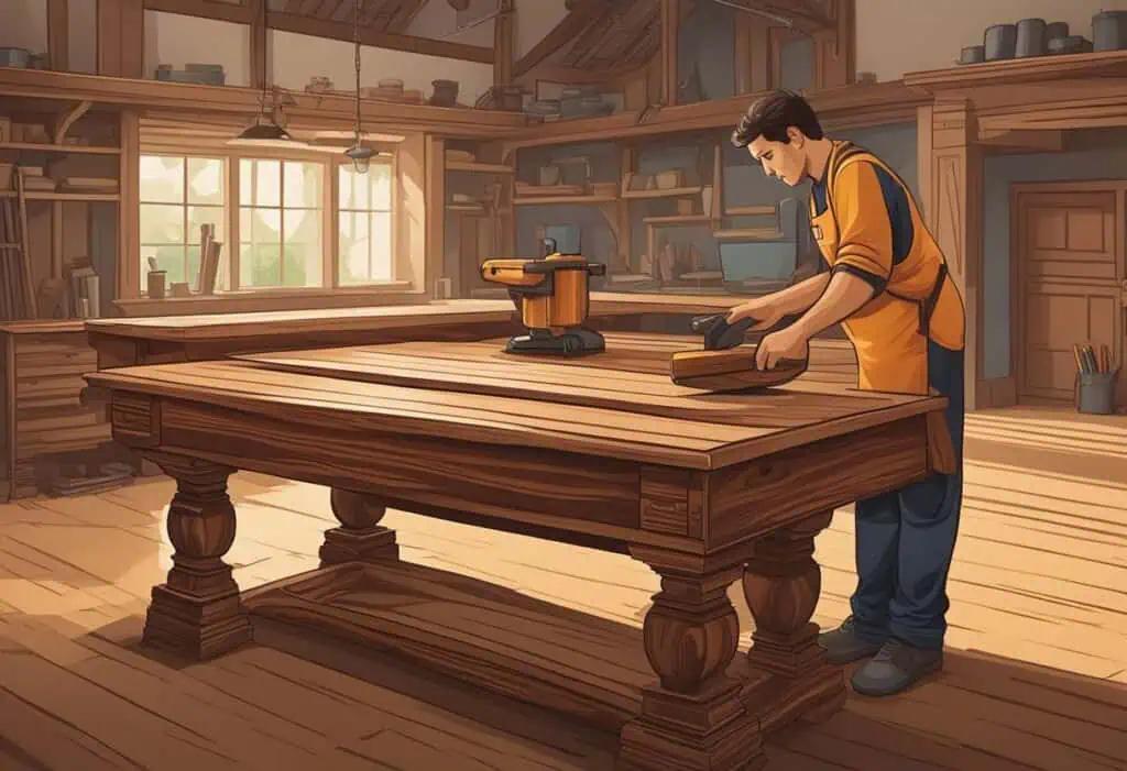 Restoring antique rosewood furniture in Singapore to its original beauty and elegance.