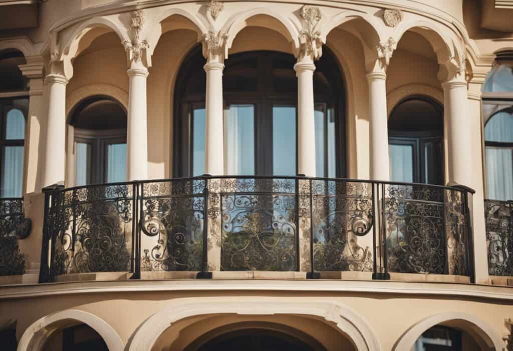 round balcony design