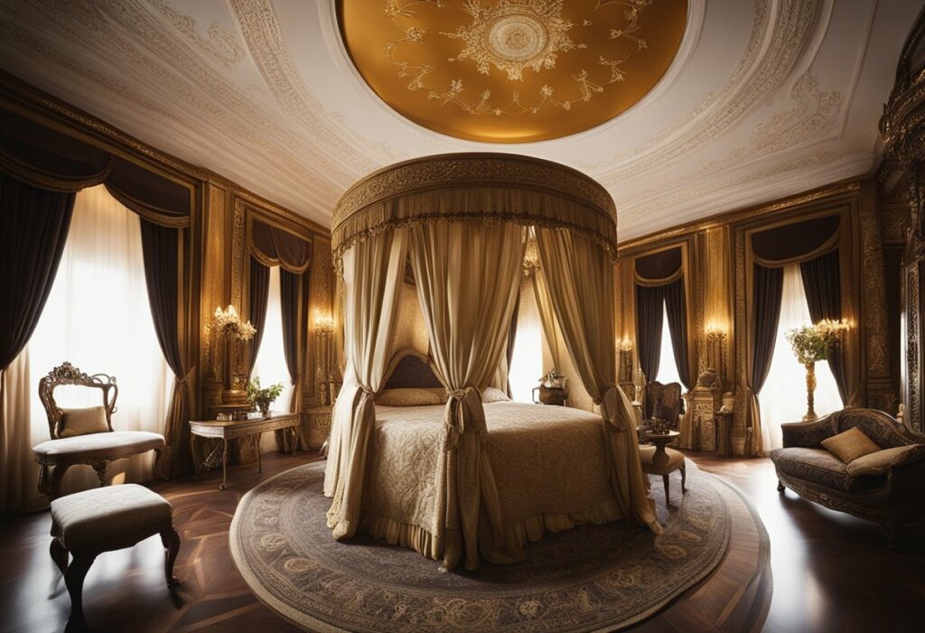 royal bedroom design