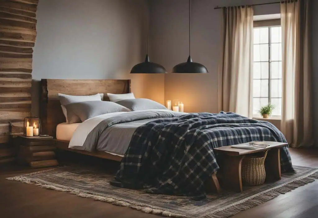 rustic bedroom design