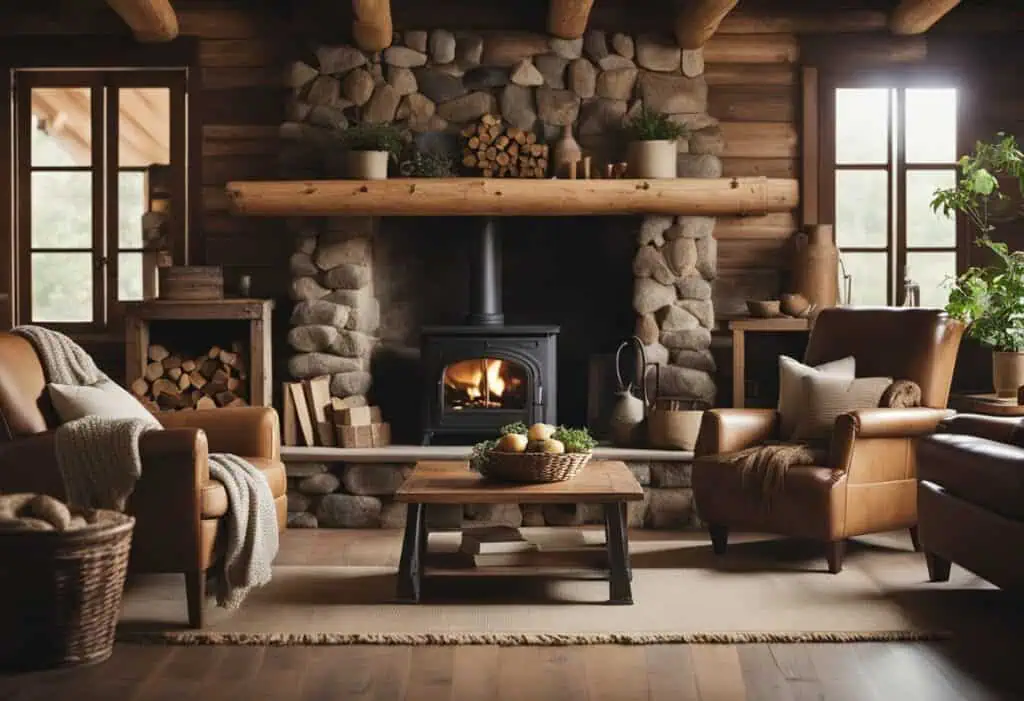 rustic interior design definition