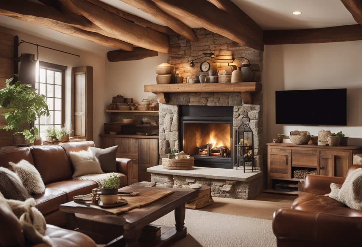Transform Your Living Room with Rustic Designs