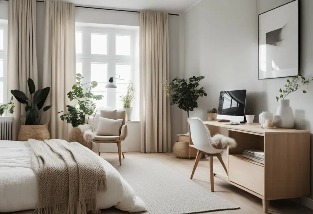 scandinavian design bedroom
