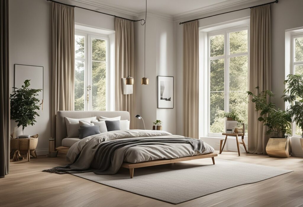 scandinavian interior design bedroom