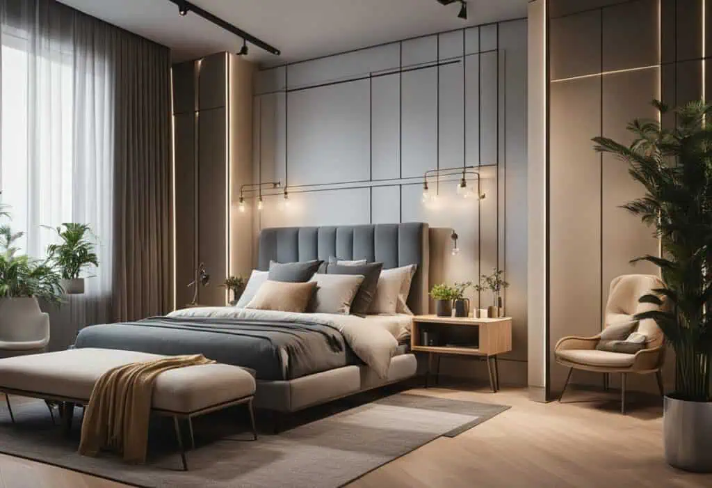 showcase design for bedroom
