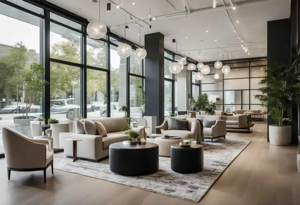 showroom interior design