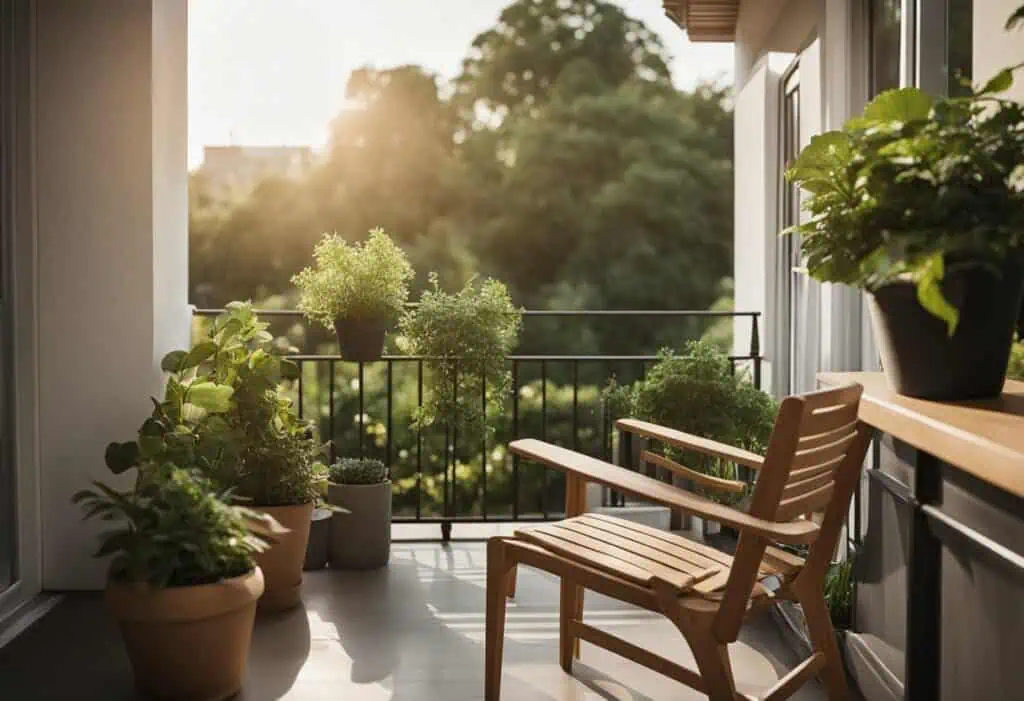 simple balcony design