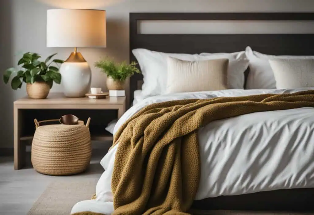 simple bed design for bedroom