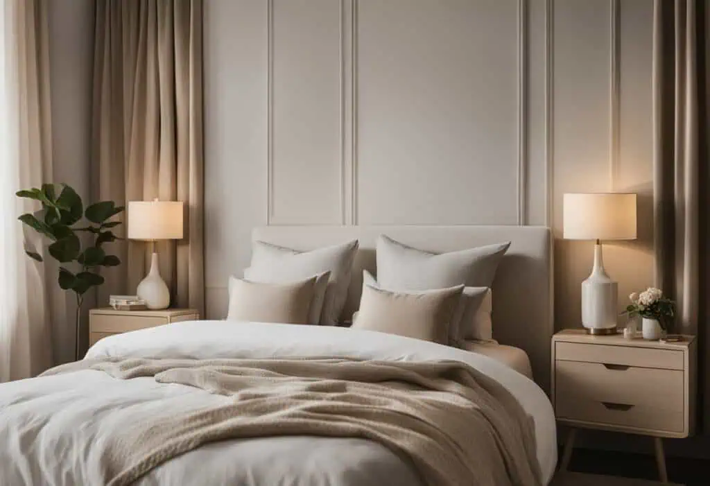 simple bedroom interior design
