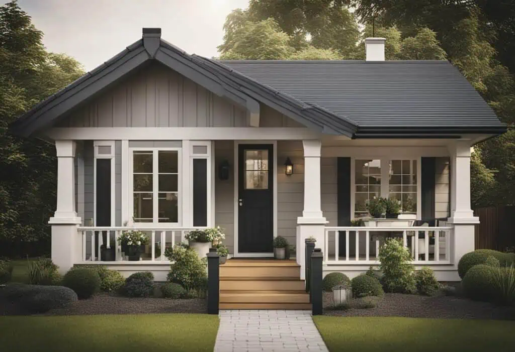 simple bungalow house design with 3 bedrooms