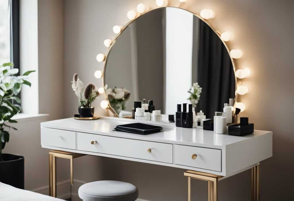 simple dressing table designs for bedroom