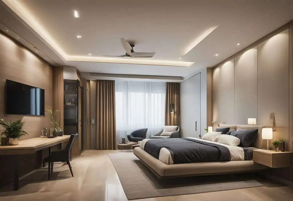 simple false ceiling design for bedroom