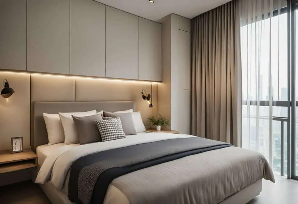simple hdb bedroom design
