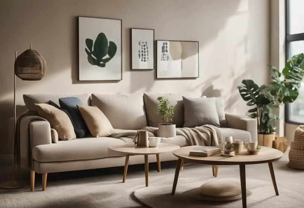 simple house living room design
