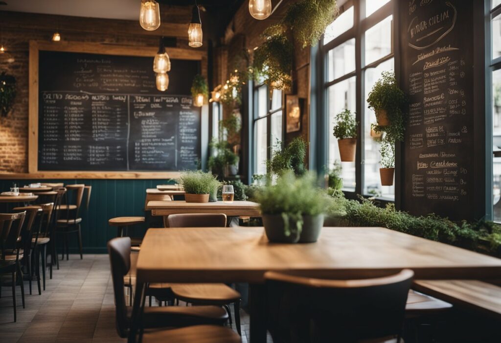 simple interior design for small restaurants
