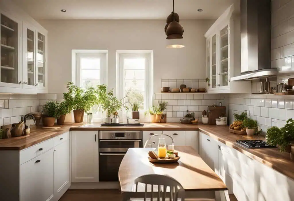 simple kitchen interior design