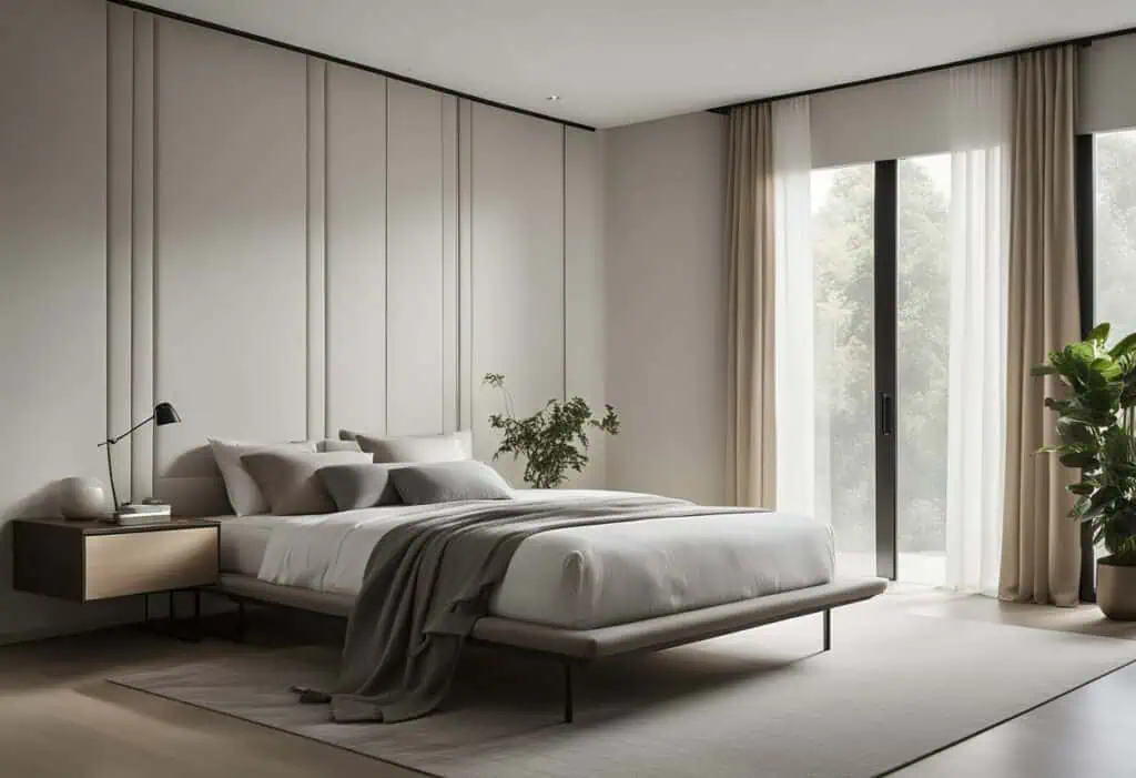simple modern single bedroom design