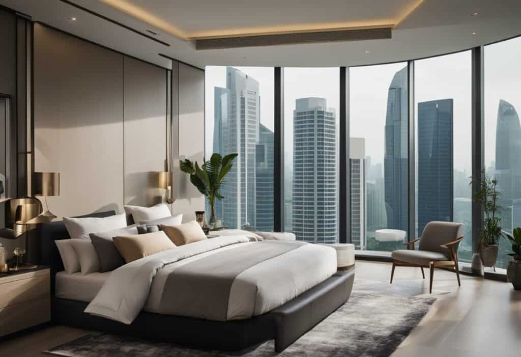 singapore condo master bedroom design
