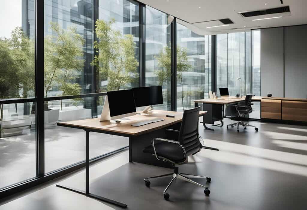 sleek office design