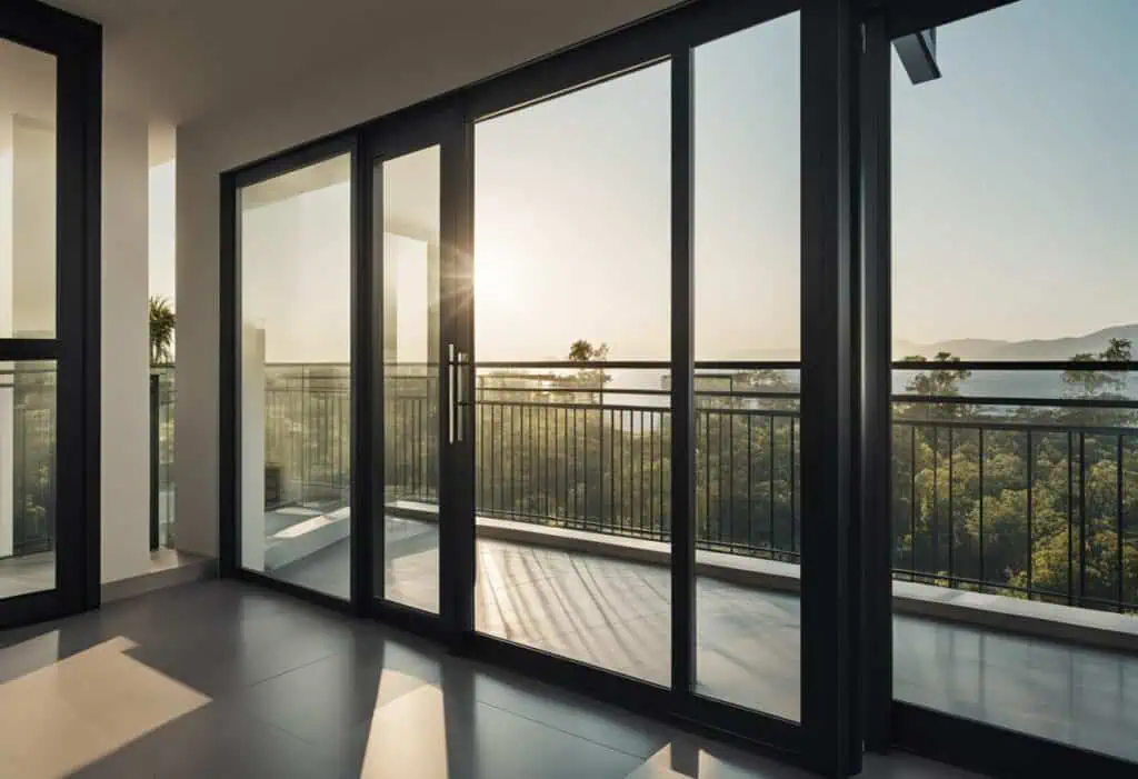 sliding door design for balcony