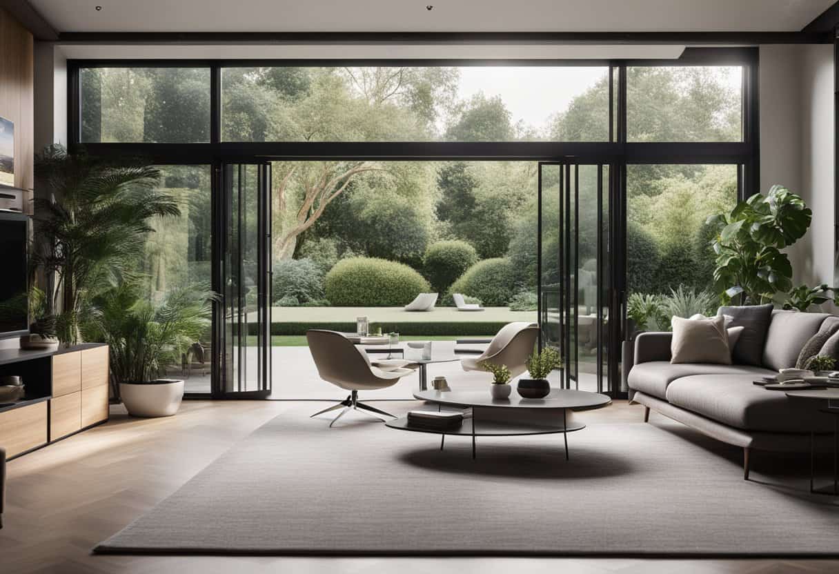 Elegant Sliding Door Designs for Living Rooms