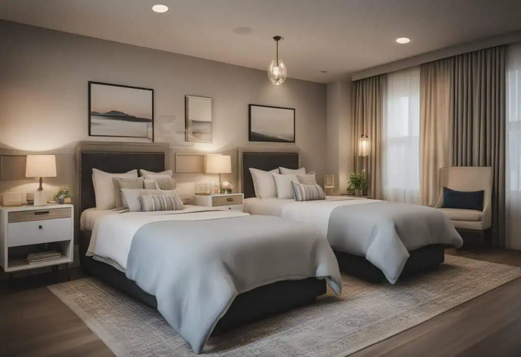 small bedroom design for 2 person