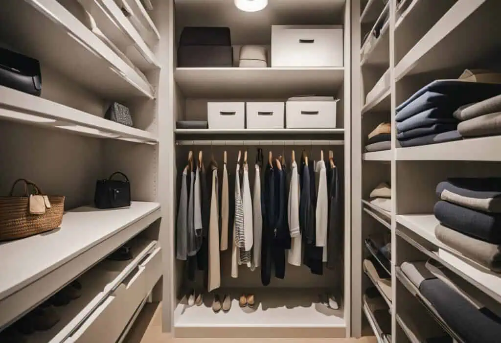 small closet interior design