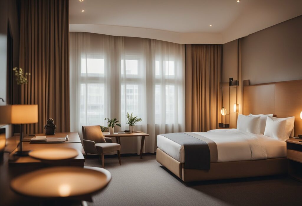 small hotel bedroom design
