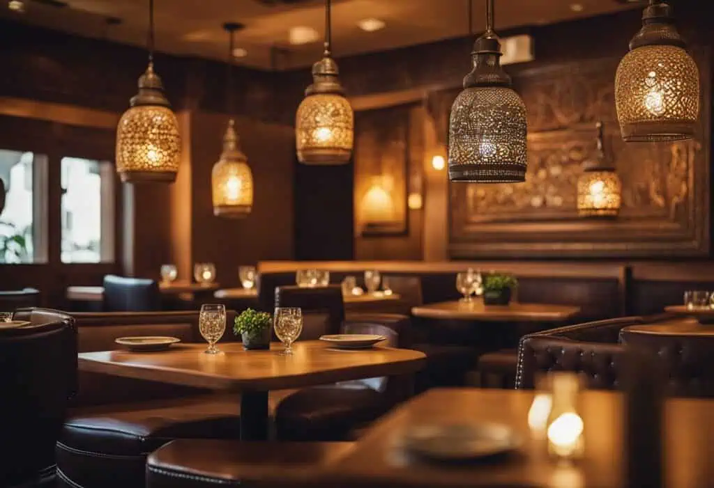 small indian restaurant interior design ideas
