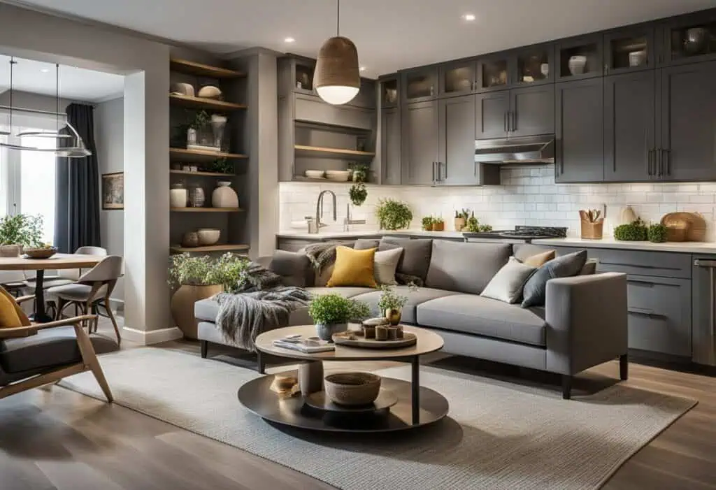 small kitchen living room design ideas