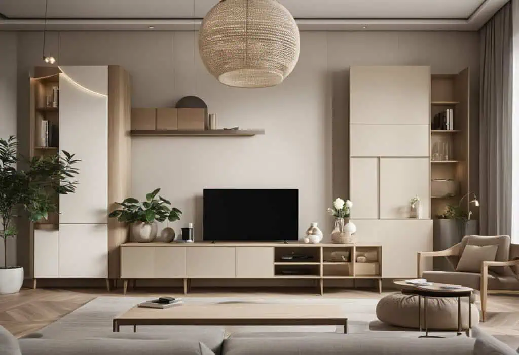 small living room cabinet design ideas