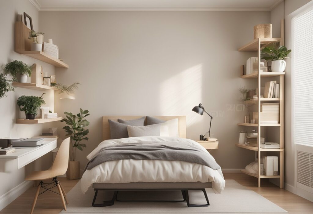small rectangular bedroom design ideas