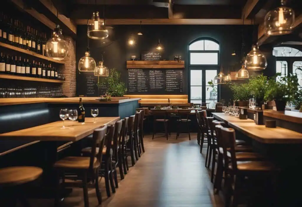 small restaurant interior design
