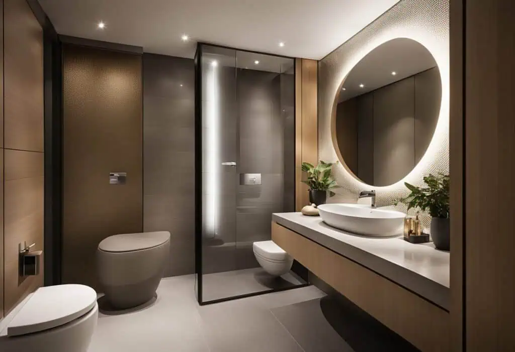 spa toilet design