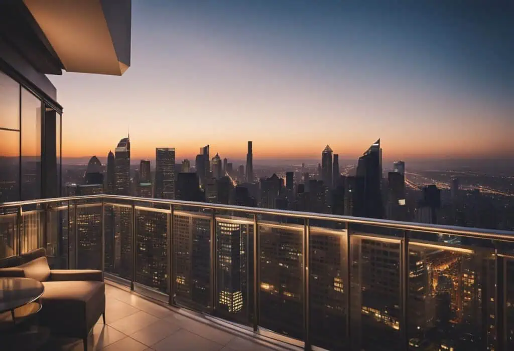 stainless steel balcony design