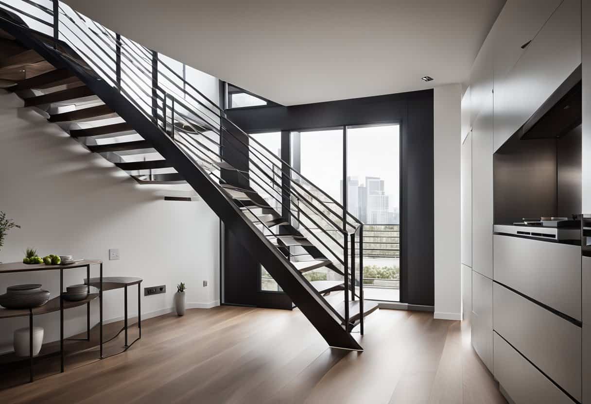 Stylish Stairs Design Ideas for Your Kitchen