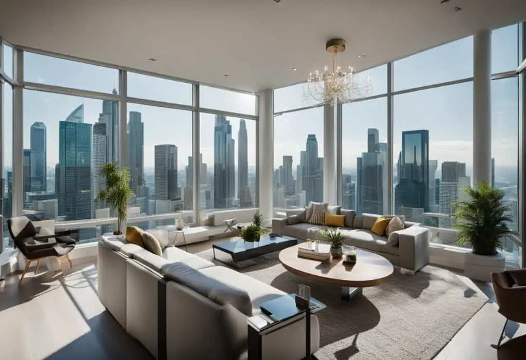 studio type condo interior design