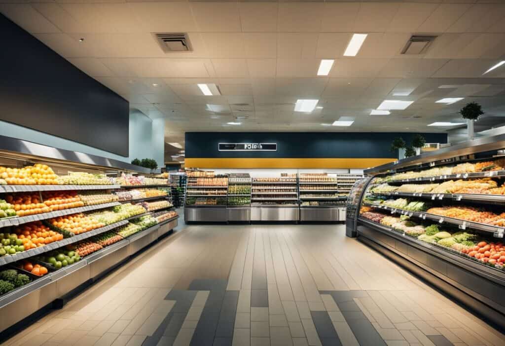 supermarket interior design architecture