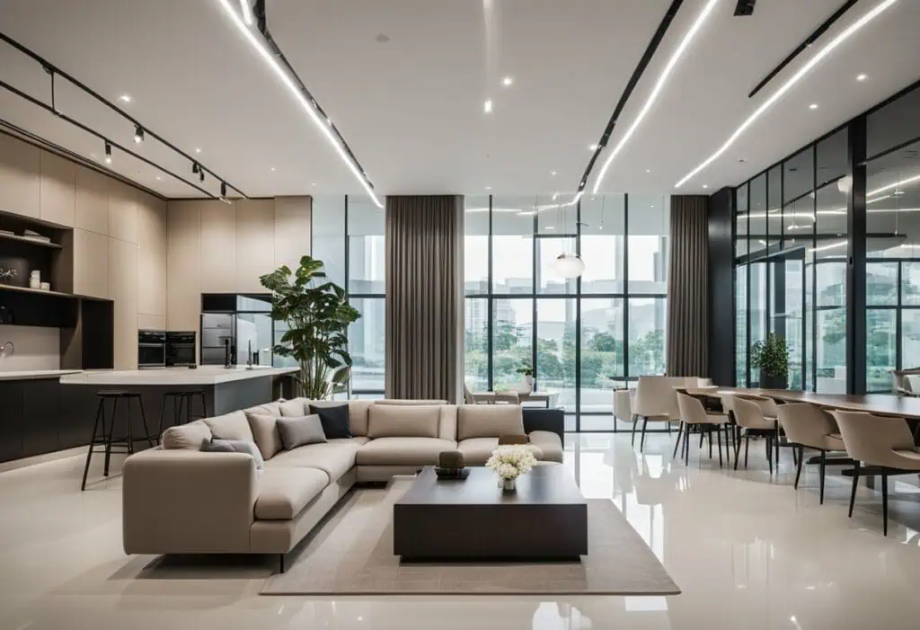 swiss interior design bukit merah showroom