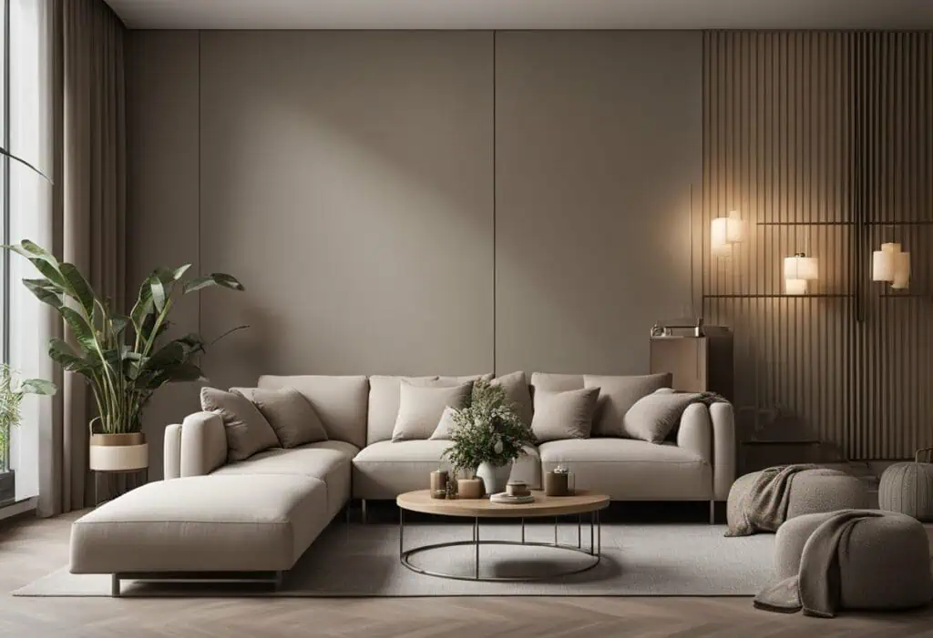 taupe interior design