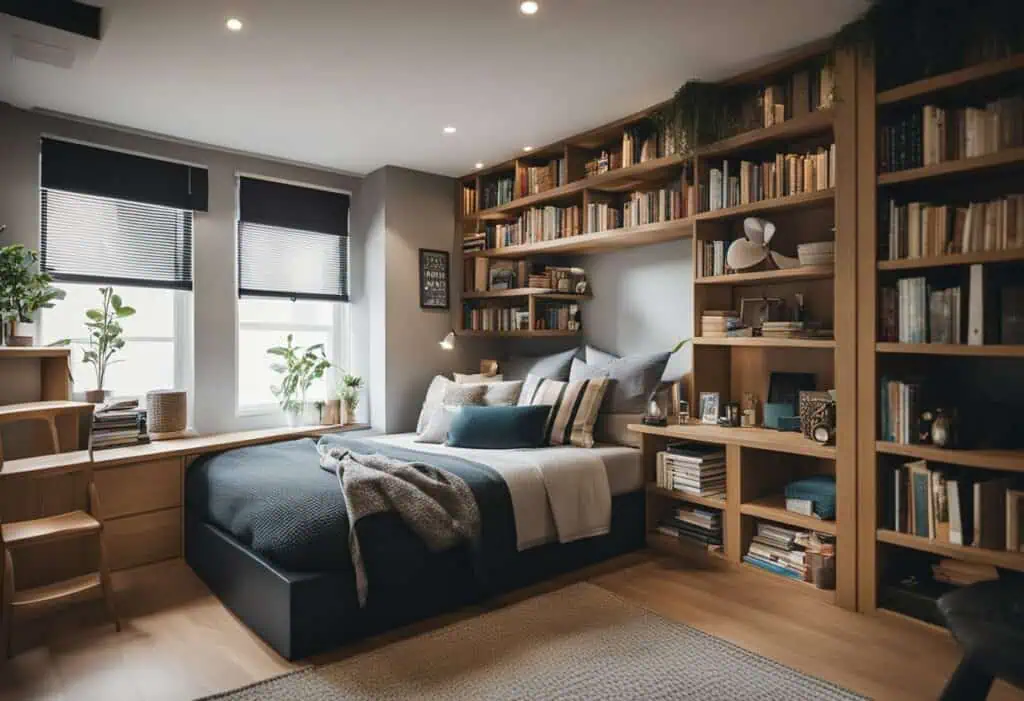 teenage bedroom designs for small spaces