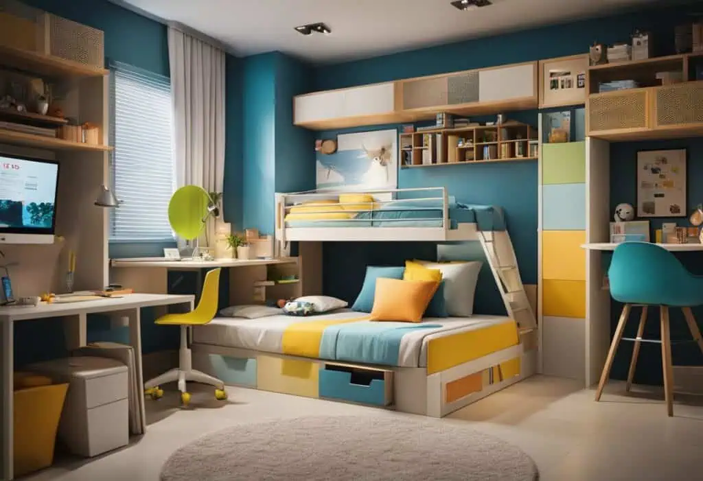teenager bedroom hdb kids bedroom design