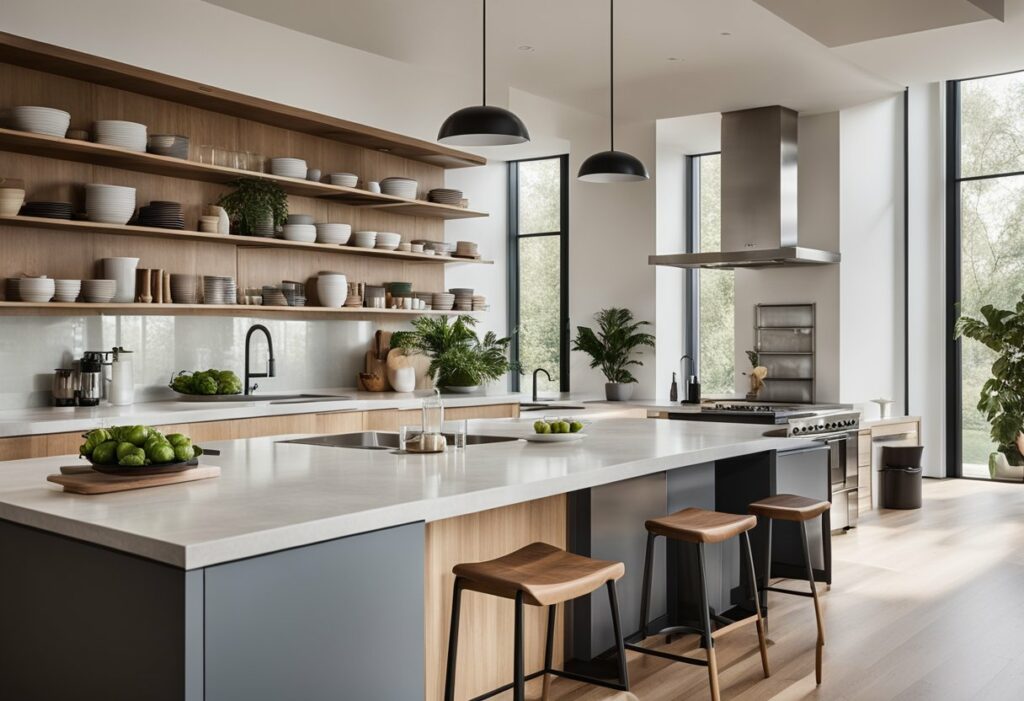 terrace house kitchen design ideas