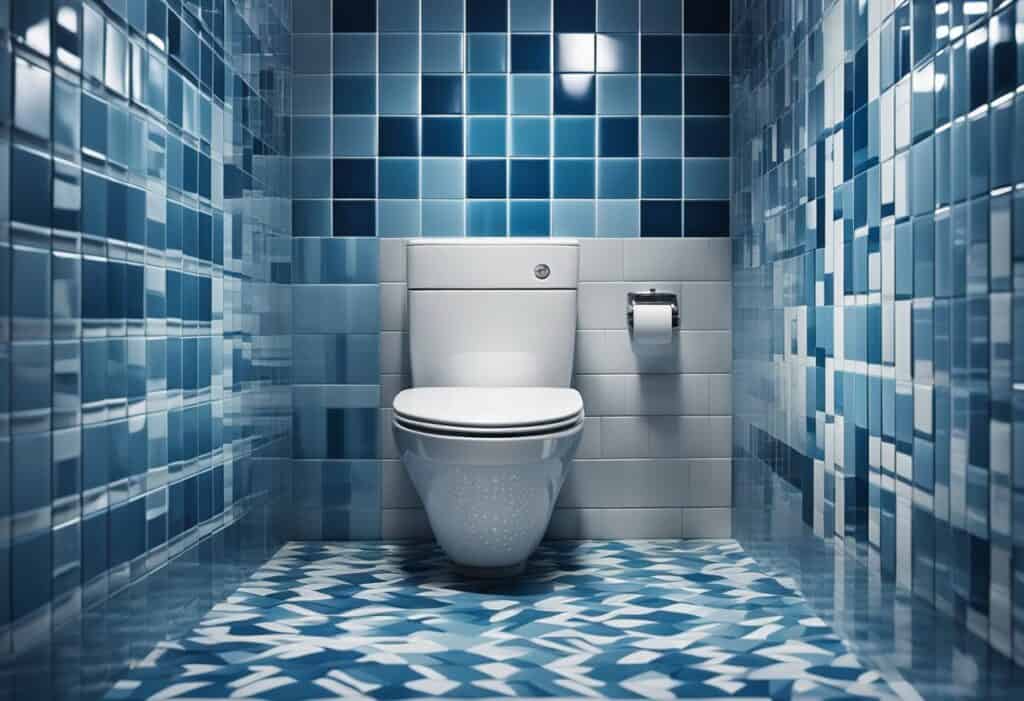 toilet wall tiles design